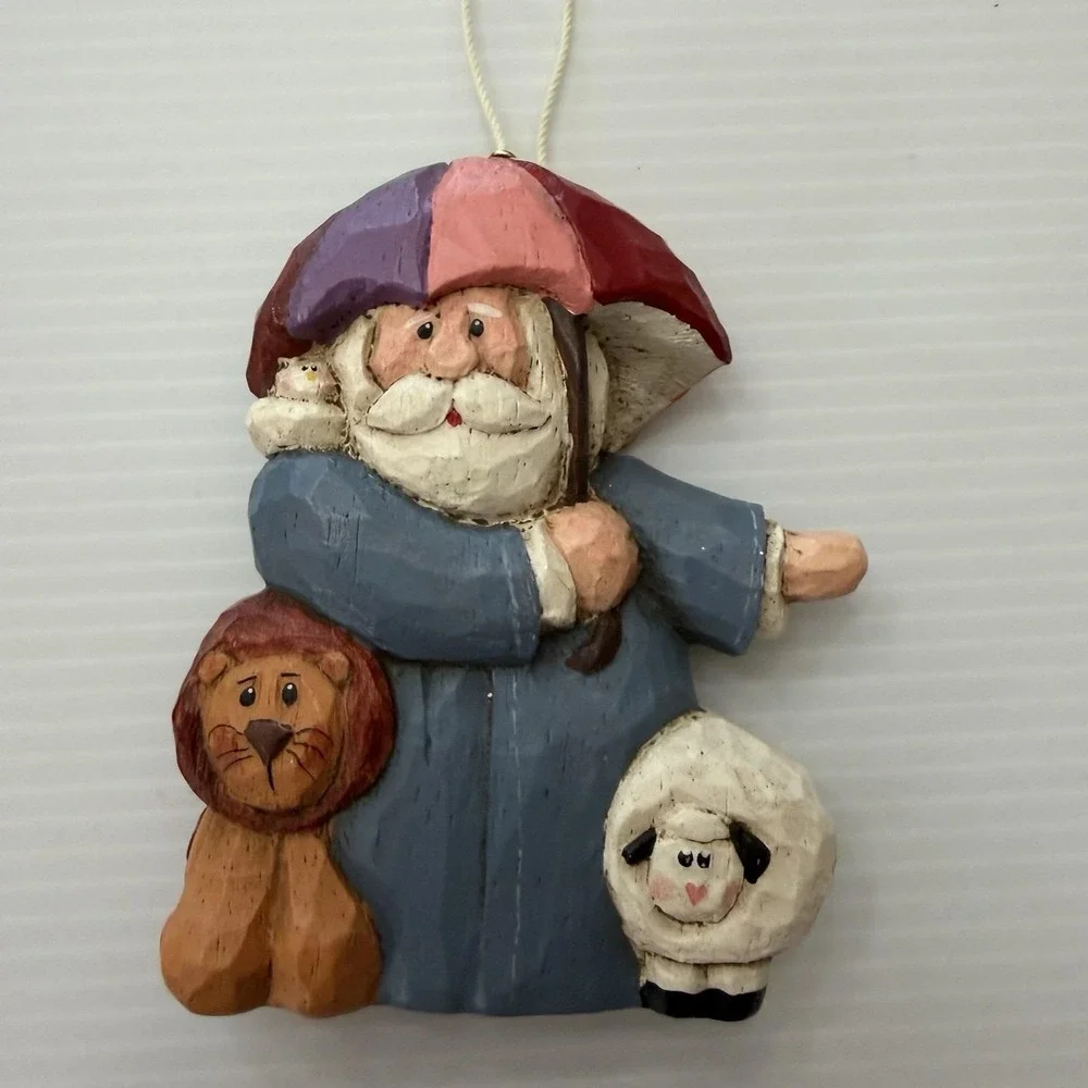 Vintage Midwest Of Cannon Falls Eddie Walker Christmas Ornament Noah Umbrella
